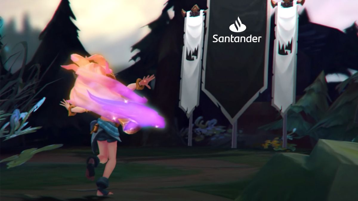 eSports: Santander será el principal patrocinador de la League of Legends en Europa y Latinoamérica