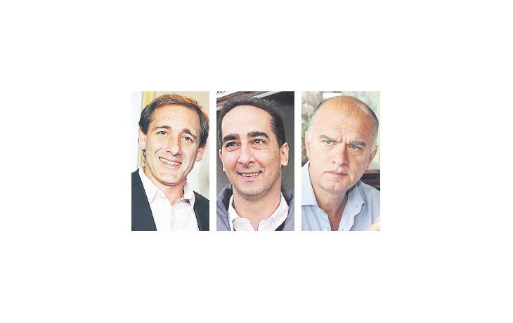 ámbito.com | Julio Garro, Ramiro Tagliaferro y Néstor Grindetti