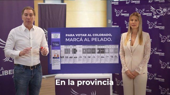 Santilli y Reichardt, los dos cabeza de lista en PBA de cara a las elecciones legislativas.
