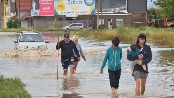 El temporal que afect&oacute; a Bah&iacute;a Blanca gener&oacute; destrozos y p&eacute;rdidas.