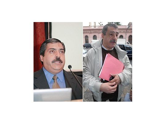 Ricardo Cirielli, de APTA, y Edgardo Llanos, de APA.