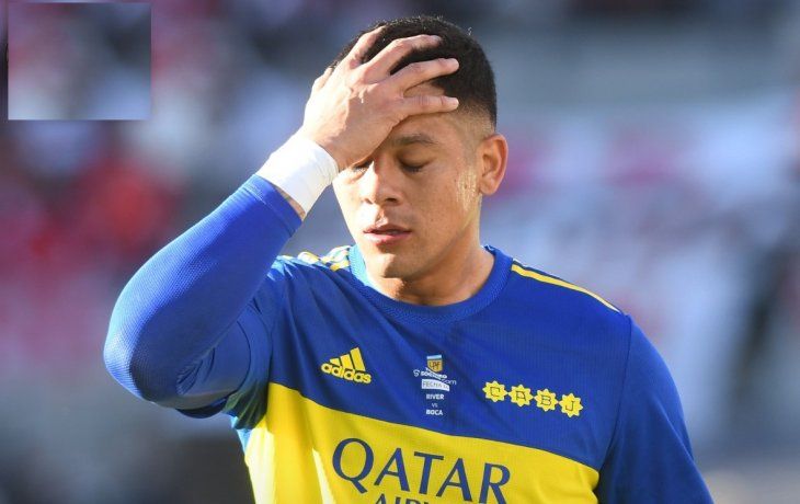 sufre boca: marcos rojo confirmo su grave lesion en la rodilla
