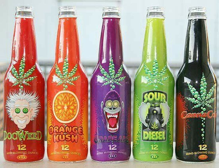 Crece la oferta de bebidas con infusión de cannabis. Crece la oferta de bebidas con infusión de cannabis.