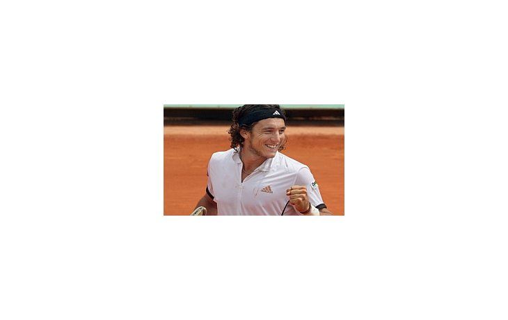 Juan Mónaco venció al kozako Golubev en su debut en el torneo de Madrid.