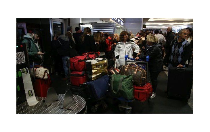 Hubo demoras en el Aeroparque metropolitano y en Ezeiza