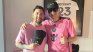 After the game, the Argentine music producer Bizarrap approached the locker room and hugged and took photos with Lione Messi.
