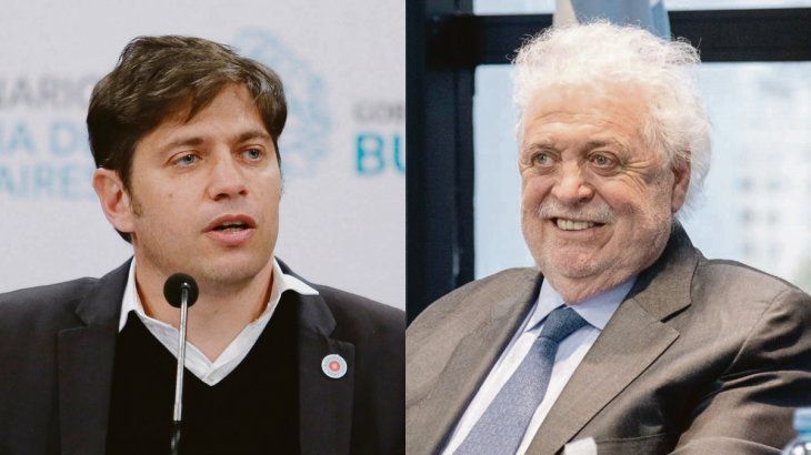 Axel Kicillof y Ginés González García.