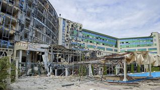 Rusia realizó un ataque de misiles de alta precisión contra el antiguo complejo hotelero Jarkov Palace.