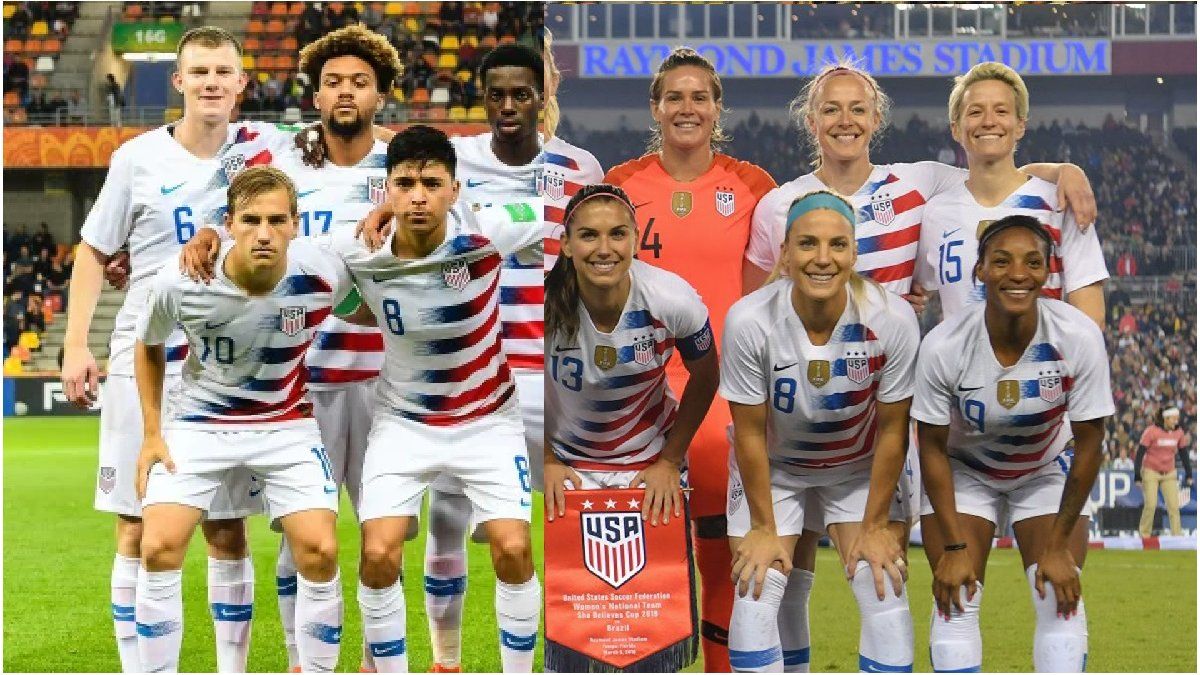 US soccer federation announced equal pay for men and women