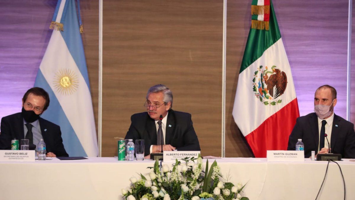 Alberto Fernández se reunió con empresarios argentinos en México