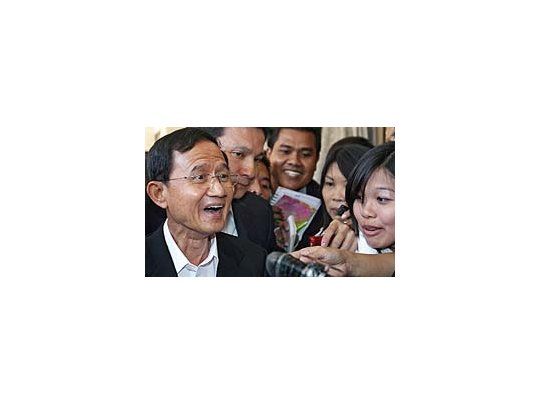 El primer ministro Somchai Wongsawat.