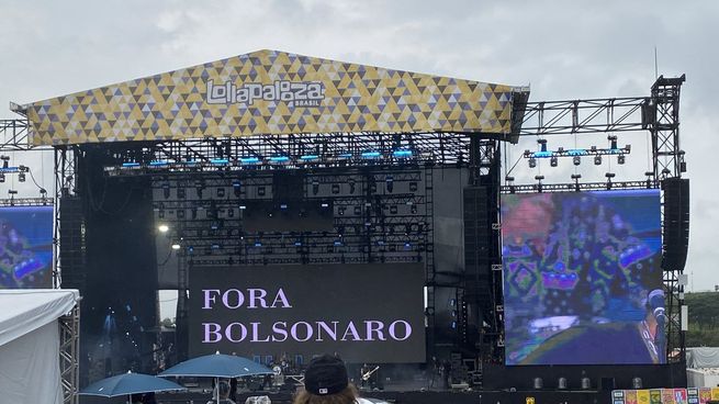 Varios artistas se manifestaron contra el presidente de Brasil, Jair Bolsonaro.