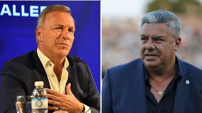 Andrés Fassi mantiene una tensa relación con el presidente de la AFA, Chiqui Tapia.