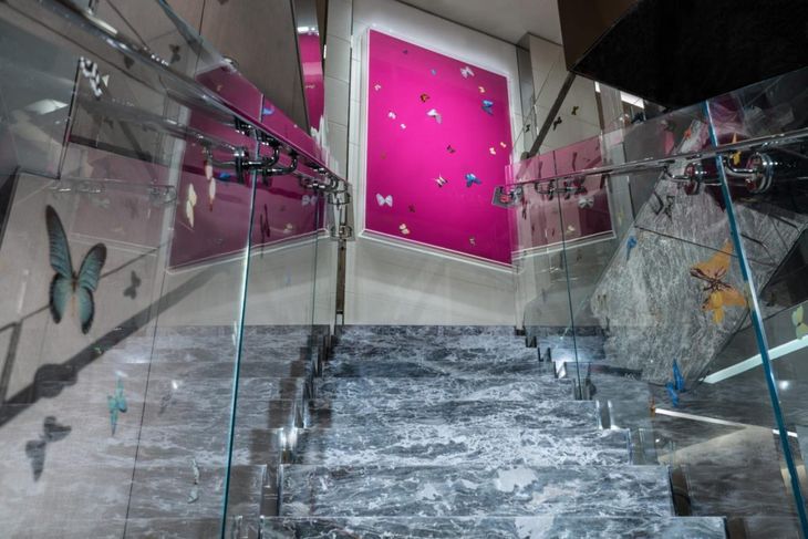 The suite is complete with a private pool and terrace. The suite is complete with a private pool and terrace.