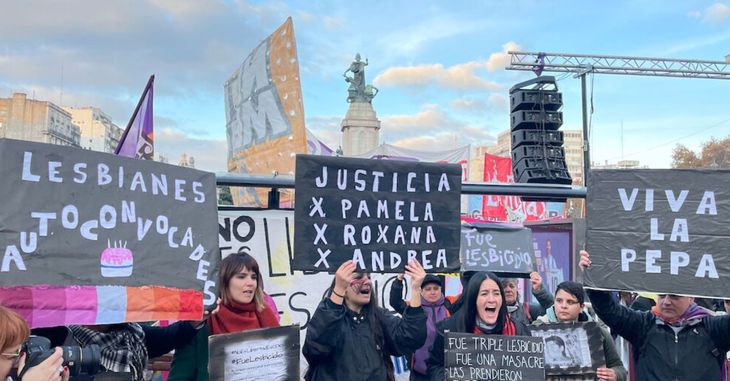 El triple lesbicidio de Barracas fue uno de los principales reclamos del Ni una Menos. El triple lesbicidio de Barracas fue uno de los principales reclamos del Ni una Menos.