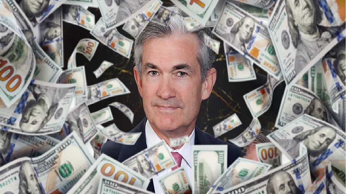 The super dollar fell at the beginning of the week awaiting Powell and key data