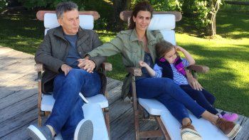 macri viajo a neuquen para descansar con su familia