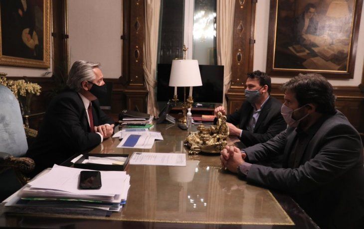 alberto se reunio con los interventores del enre y del enargas alberto se reunio con los interventores del enre y del enargas
