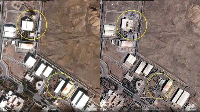 La planta de Natanz ya había sufrido graves daños durante el conflicto de junio.