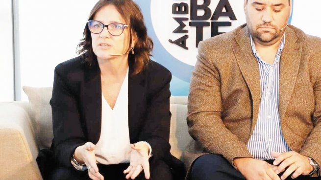 Gabriela Strazzolini, de la minera Río Tinto, estuvo en Ámbito Debate.&nbsp;
