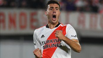Paradela abrió el marcador para el triunfo de River.