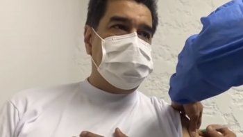 Maduro recibió la Sputnik V.