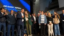 El candidato del Partido Nacional, Álvaro Delgado,&nbsp; cerró su campaña con un acto en Las Piedras.