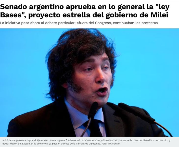The Mexican newspaper quickly echoed the general approval.