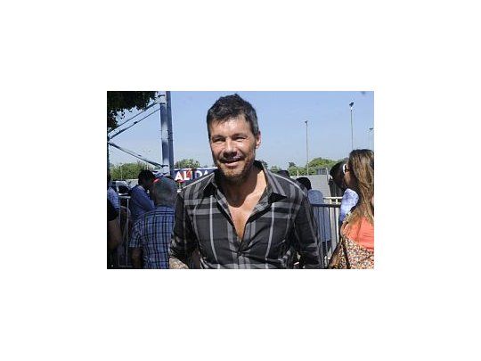 Tinelli, feliz con el nuevo título de San Lorenzo.