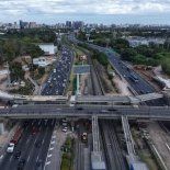 Habilitaron una nueva etapa de las obras en el Puente Labruna. Habilitaron una nueva etapa de las obras en el Puente Labruna.