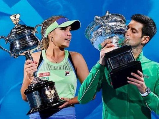 La estadounidense de origen ruso, Sofìa Kenin y el serbio Novak Djokovic fueron los ganadores de la edición 2020 del Abierto de Australia.