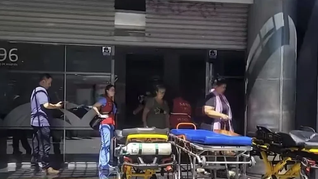 Cuatro personas heridas al caer un ascensor.