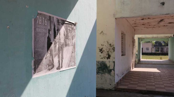 La Escuelita de Famaillá, el primer centro clandestino de detención del país.&nbsp;