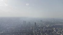 Buenos Aires amaneció cubierta de humo que dificulta la visibilidad y respiración.