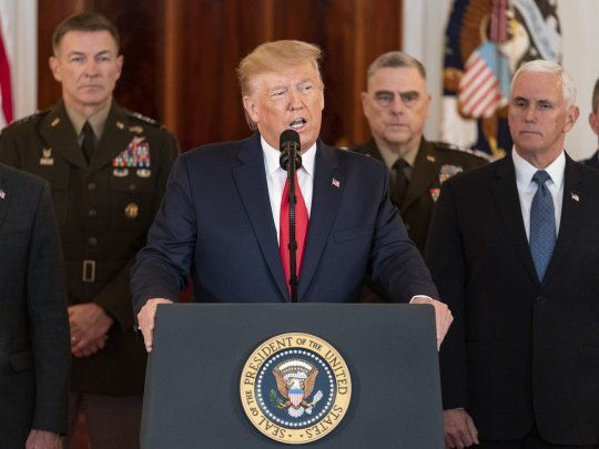 El presidente Trump anunci&oacute; que impondr&aacute; nuevas sanciones econ&oacute;micas a Ir&aacute;n.