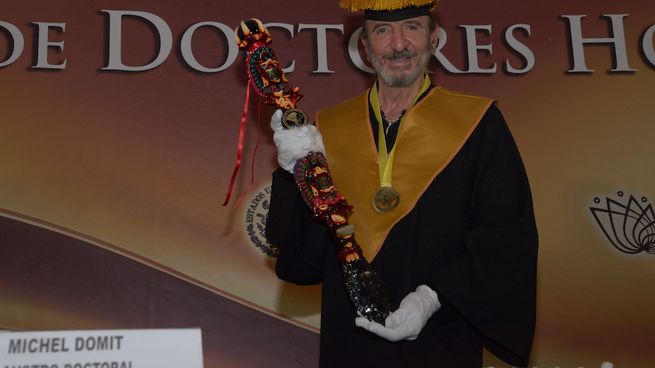 Michel Domit, empresario y también guía espiritual.
