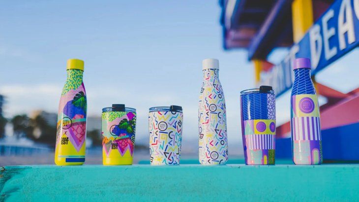 Las distintas opciones de vasos y botellas para este verano. Las distintas opciones de vasos y botellas para este verano.