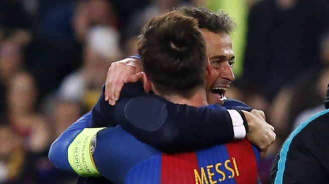 Se acordaron tarde. PSG contrató a Luis Enrique, un técnico al que Lionel Messi le tiene un gran aprecio.
