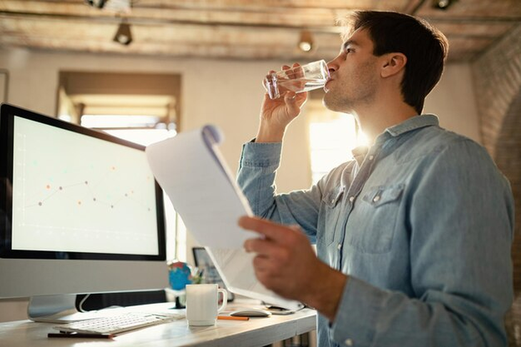 Hydration is extremely important for health. Hydration is extremely important for health.