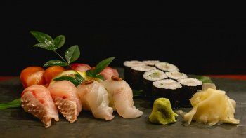 Sushi tradicional.
