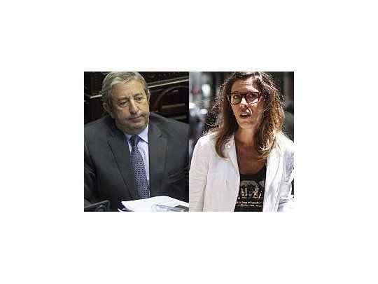 Julio Cobos y Laura Alonso.
