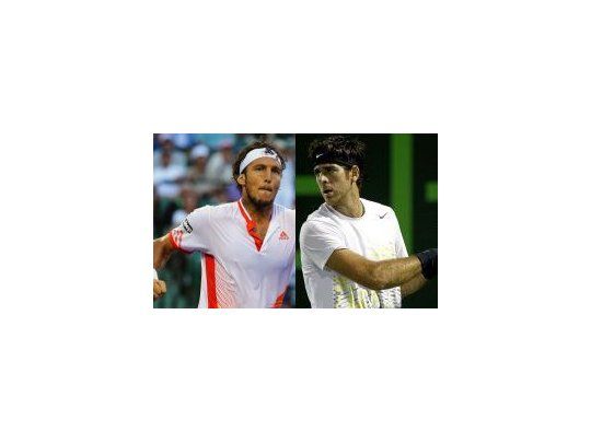 Una de cal y una de arena. Mónaco superó a Roddick y avanzó a cuartos de final. Del Potro no pudo con Ferrer y se despidió de Miami.