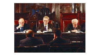 ámbito.com | Una de las últimas presentaciones de Moliné OConnor fue durante el jury de enjuiciamiento iniciado al juez Roberto Murature.