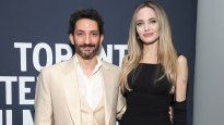 Juna Minujín y Angelina Jolie en el Festival de Cine de Toronto.&nbsp;