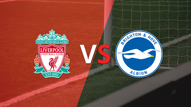Inglaterra - Premier League: Liverpool vs Brighton and Hove Fecha 30