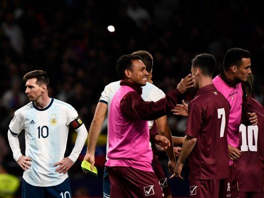 Argentina y Venezuela se enfrentaron en Marzo en Madrid con triunfo vinotinto por 3 a 1.