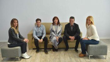 Cristina Fernández de Kirchner y su primera foto junto a Massa.&nbsp;