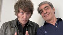 Gustavo Arabia junto a Javier Milei