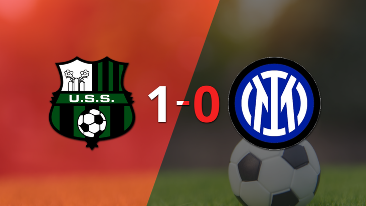 Sassuolo le ganó a Inter por 1 a 0