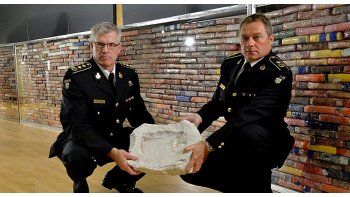 La droga estaba valuada en unos u$s 200 millones. Había sido trasladada desde el país por barco en varios contenedores.